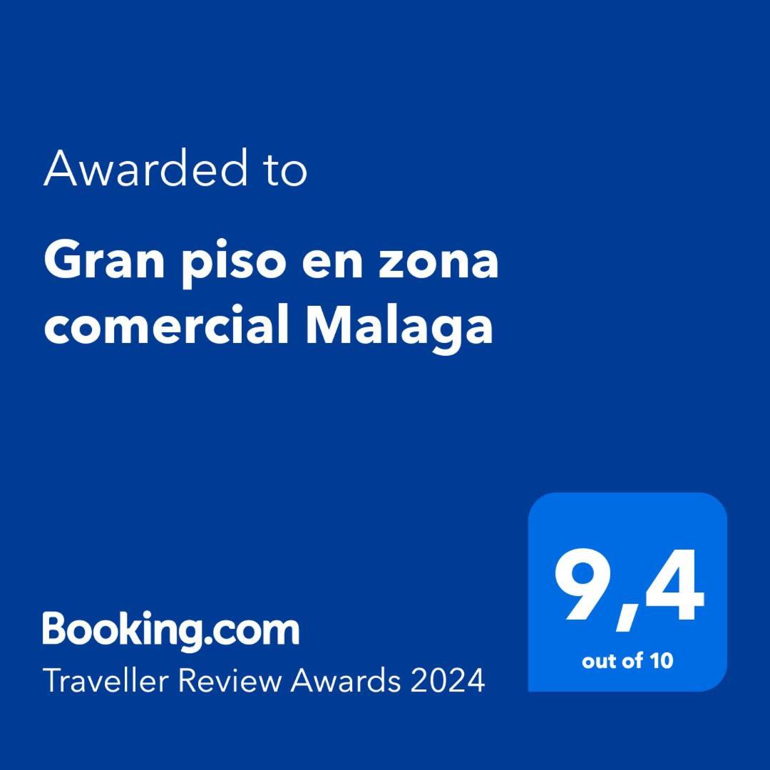 Gran Piso En Zona Comercial Málaga Buitenkant foto